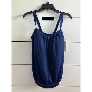 Land's End Women's Mastectomy Tankini Swimsuit Chlorine Resistant Size 6 NEW!